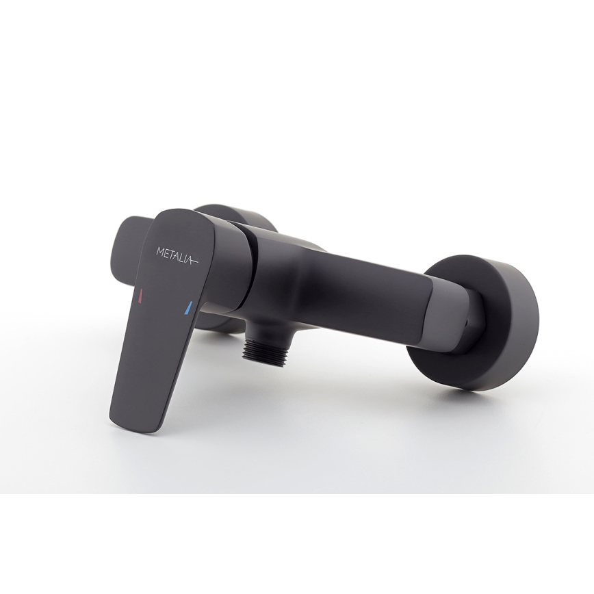 Novaservis - Dushkran METALIA matt svart