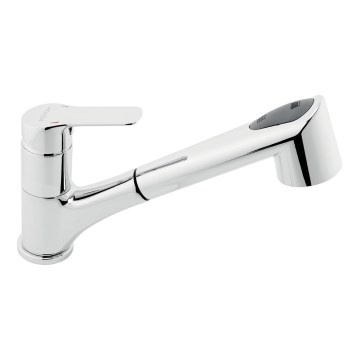 Novaservis - Köksblandare med utdragbar dusch METALIA blank krom