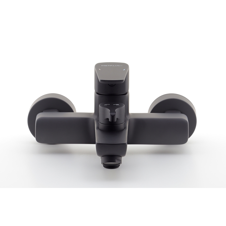 Novaservis - Kran till badkar METALIA matt svart