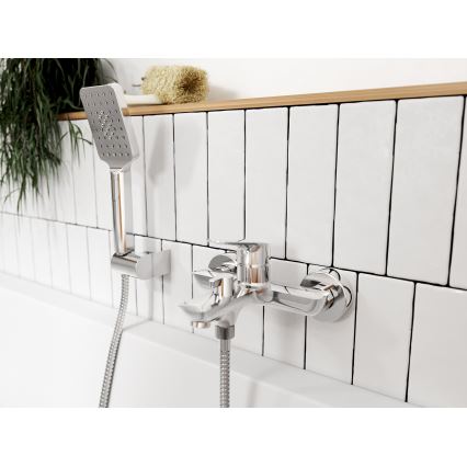 Novaservis - Kran till badkar METALIA skinande krom