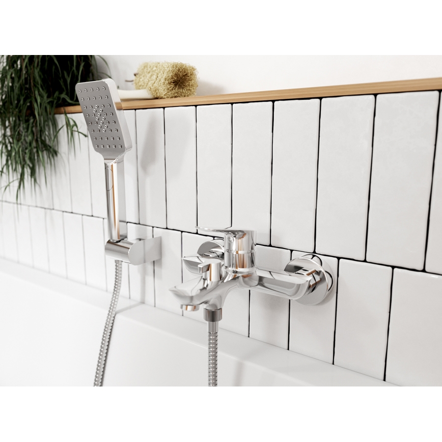 Novaservis - Kran till badkar METALIA skinande krom