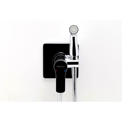 Novaservis-Kran till bidé med spruta för dold installation METALIA skinande krom