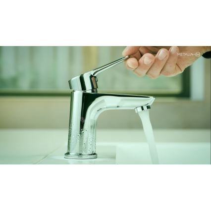 Novaservis - Kran till handfat METALIA 13,2 cm skinande krom