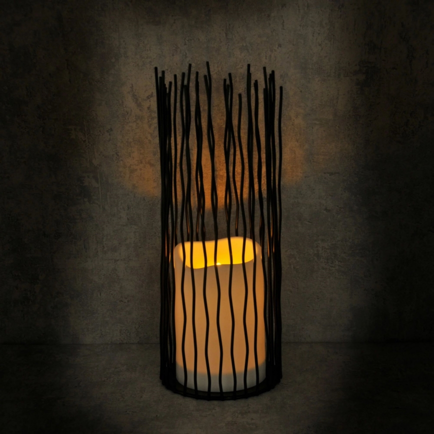 LED Utomhus dekorationslampa NYBORG LED/2xAA 35 cm IP44 varmvit