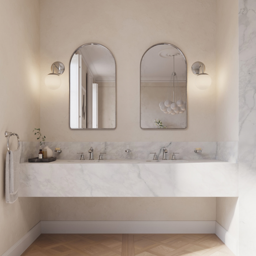 OMNIRES AL53230CR - Handdukshängare för vägg ART LINE skinande krom