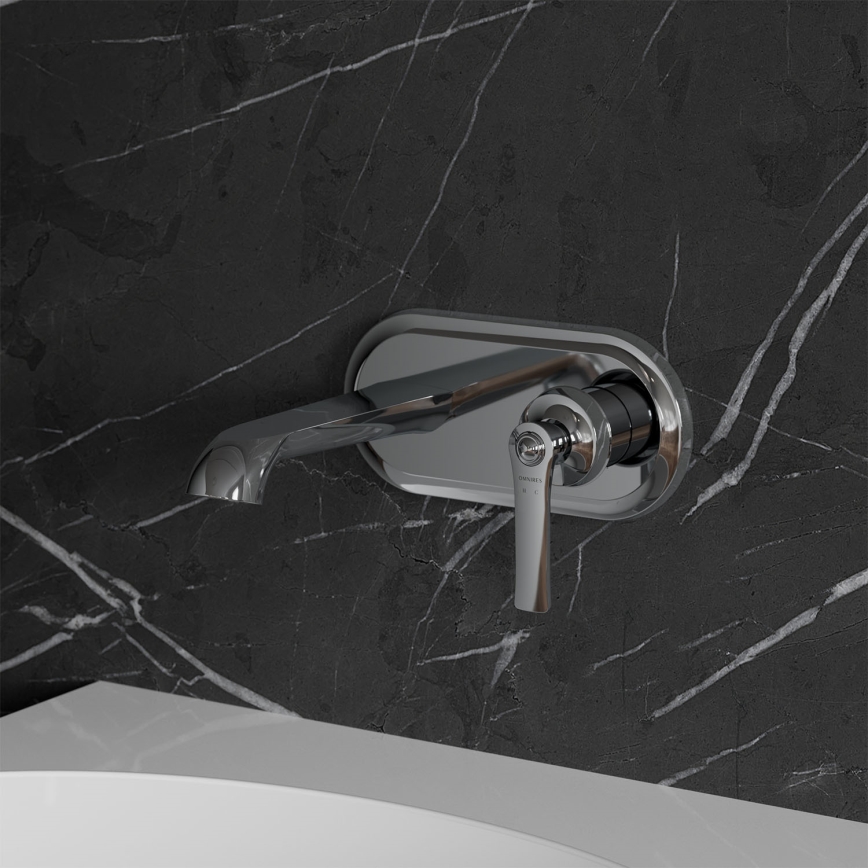 OMNIRES AM5215CR - Tvättställsblandare för infällnad ARMANCE blank krom