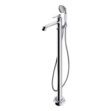 OMNIRES AM5233CR - Fristående badkarsset med ARMANCE blandare i blank krom