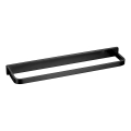 OMNIRES DA70230BL - Handdukshängare för vägg DARLING 37 cm halv-matt svart