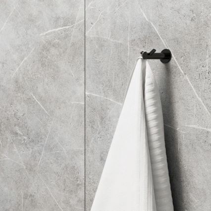 OMNIRES MP60120BL - Väggkrok MODERN PROJECT matt svart