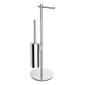 OMNIRES MP60810CR - Hållare för toalettpapper och toalettborstar MODERN PROJECT skinande krom