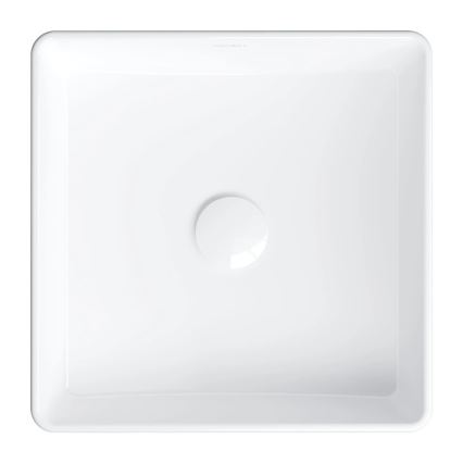 OMNIRES PASADENA360BP - Tvättställ för bänkskiva PASADENA 36x36 cm keramik/blank vit