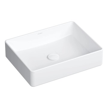 OMNIRES PASADENA470BP - Tvättställ för bänkskiva PASADENA 47x36 cm keramik/blank vit
