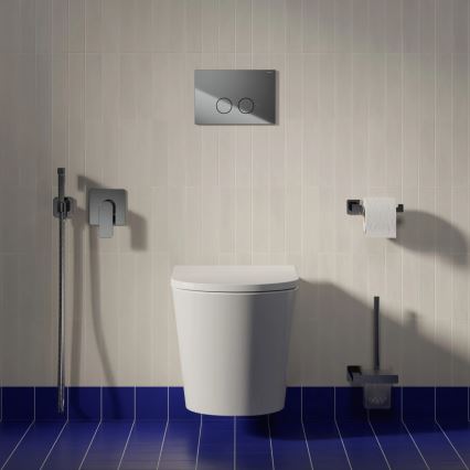 OMNIRES TAMPAMWBP - Vägghängt WC med SoftClose-sits TAMPA, keramik/blank vit