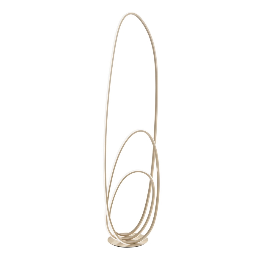 Ondaluce - dimbar LED-golvlampa GOLDEN LED/45W/230V guld