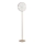 Ondaluce - dimbar LED-golvlampa JOKEY LED/15W/230V, 170 cm, guld/klart
