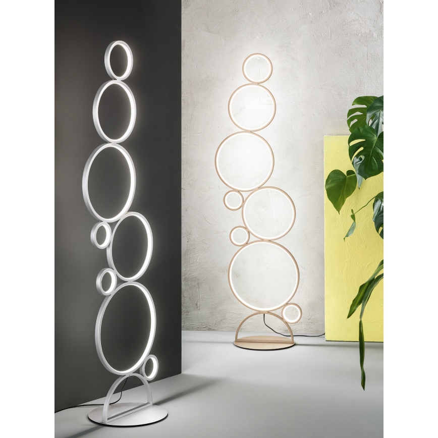Ondaluce - Dimbar LED-golvlampa POIS LED/52W/230V 160 cm guld