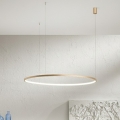 Ondaluce - Dimbar LED-ljuskrona på vajer SOEL LED/47W/230V Ø 100 cm i guld