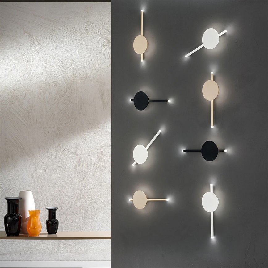 Ondaluce - Dimbar LED-väggarmatur JAMES LED/16W/230V, vit