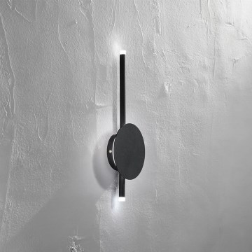 Ondaluce - Dimbar väggarmatur JAMES LED/16W/230V svart