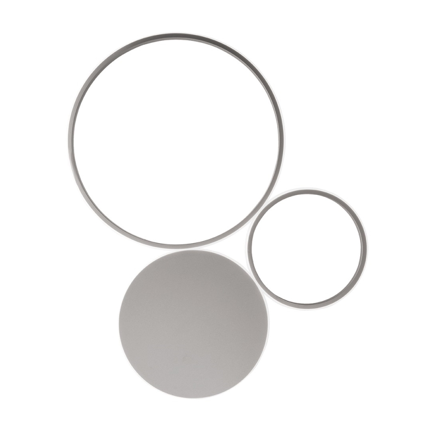 Ondaluce - Dimbart LED-väggarmatur POIS LED/42W/230V silver