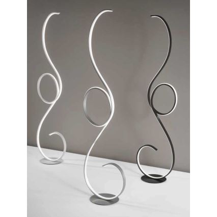 Ondaluce - Dimmbar LED-golvlampa FLOK LED/44W/230V vit