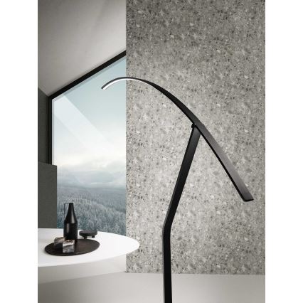 Ondaluce - Dimmbar LED-golvlampa FOLAGA LED/30W/230V 190 cm svart