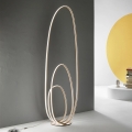 Ondaluce - Dimmbar LED-golvlampa GOLDEN LED/45W/230V 160 cm guld