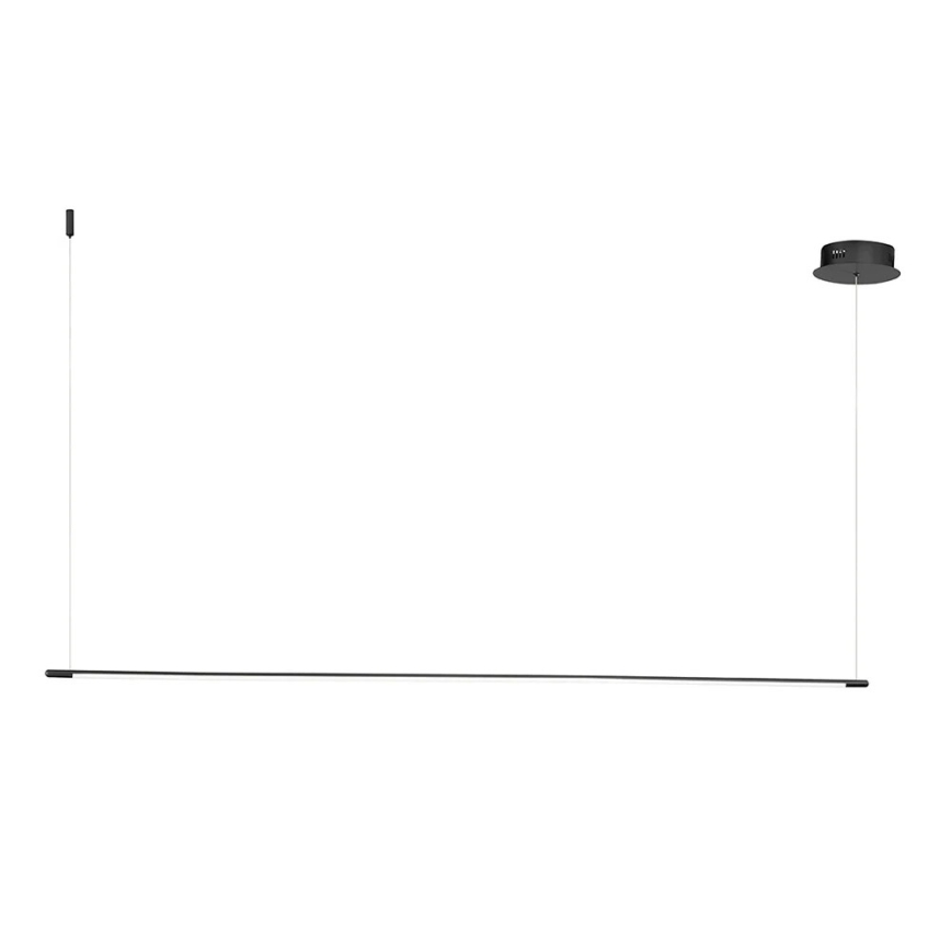 Ondaluce - Dimmbar LED-pendellampa på kabel GENIUS LED/28W/230V, svart