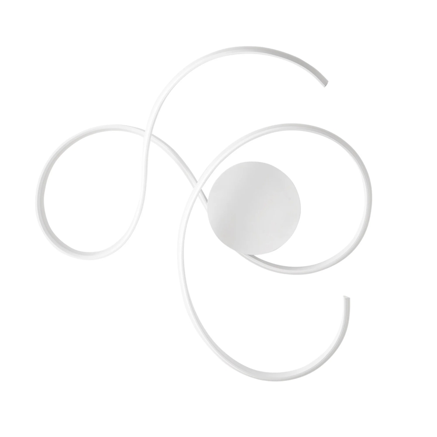 Ondaluce - Dimmbar LED-vägglampa TWIST LED/57W/230V vit