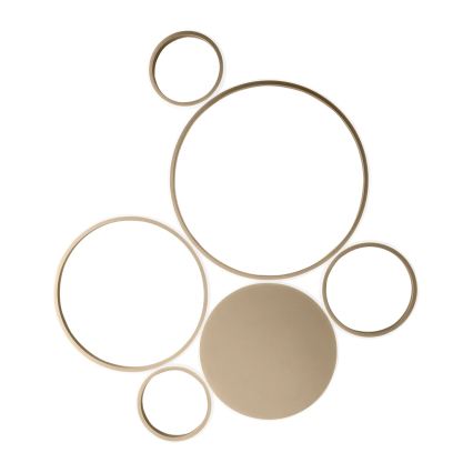 Ondaluce - Dimmerbar LED-takarmatur POIS LED/68W/230V guld