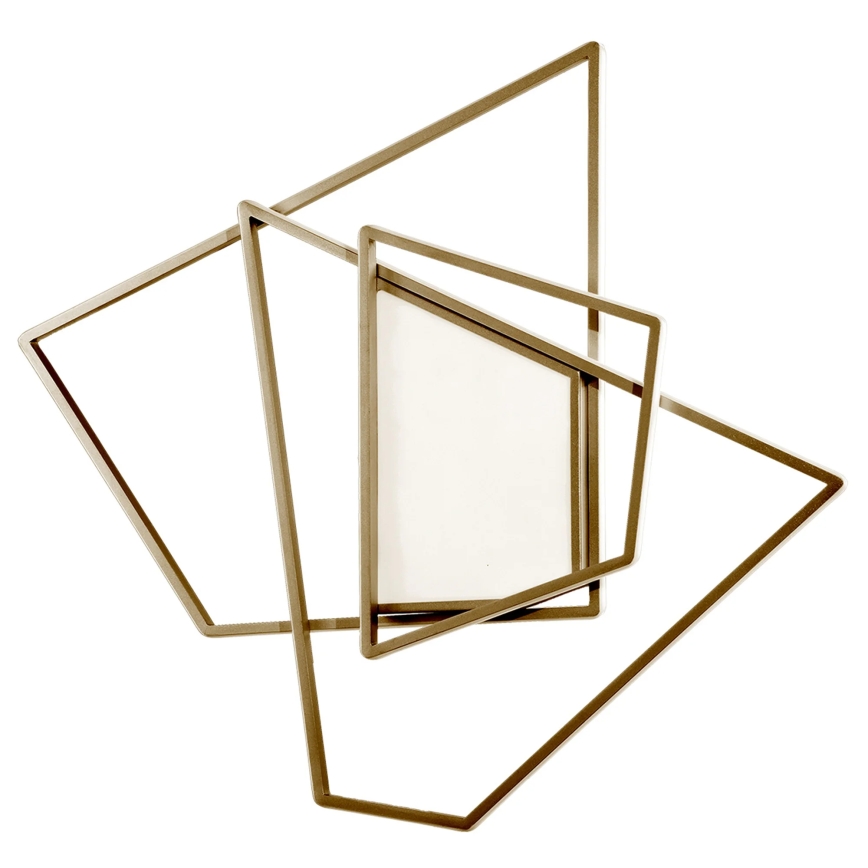 Ondaluce - LED dimbar takarmatur GALAXY LED/90W/230V 71x84 cm guld