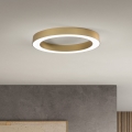 Ondaluce - LED-dimbar taklampa GLOBUS LED/40W/230V 3000/4000K Ø 60 cm guld