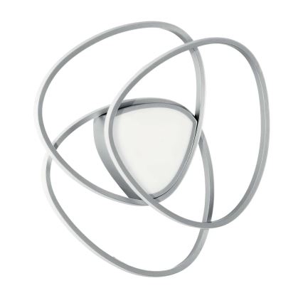 Ondaluce - LED dimbar taklampa ROSE LED/60W/230V 50x54 cm silver