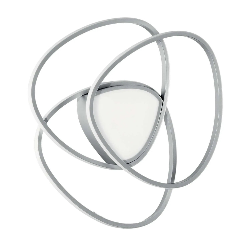 Ondaluce - LED dimbar taklampa ROSE LED/60W/230V 50x54 cm silver