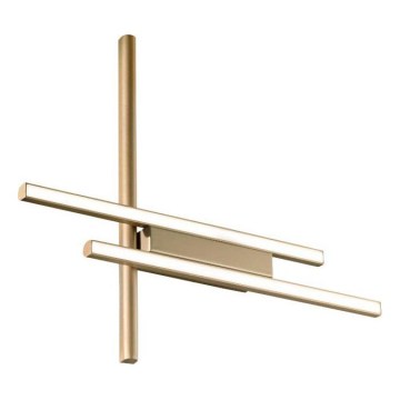 Ondaluce - LED dimbar vägglampa MOVIDA LED/20W/230V guld