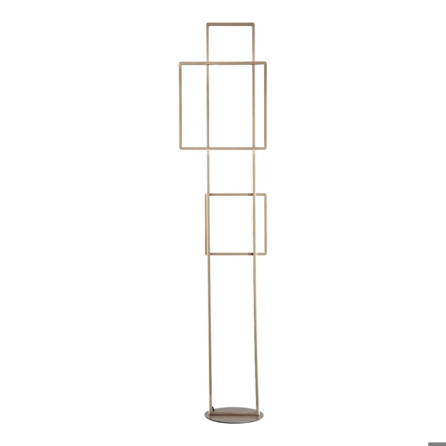 Ondaluce - LED-dimmbar golvlampa DOWEL LED/77W/230V 166 cm guldfärgad