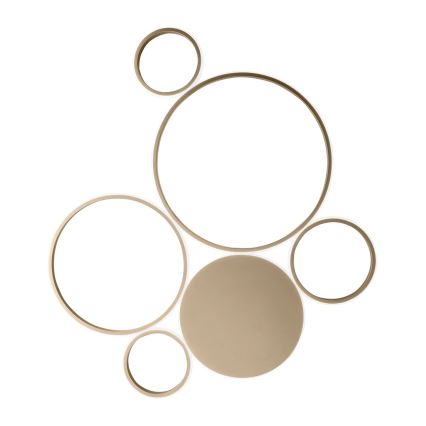 Ondaluce - LED-dimmbar taklampa POIS LED/68W/230V guld