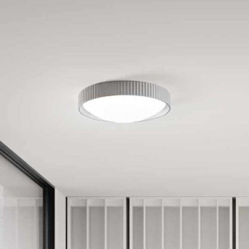 Ondaluce - LED-taklampa CONCRETE LED/20W/230V pr. 41 cm betong/grå