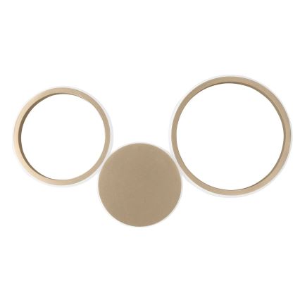 Ondaluce - POIS LED/20W/230V vägglampa i guld