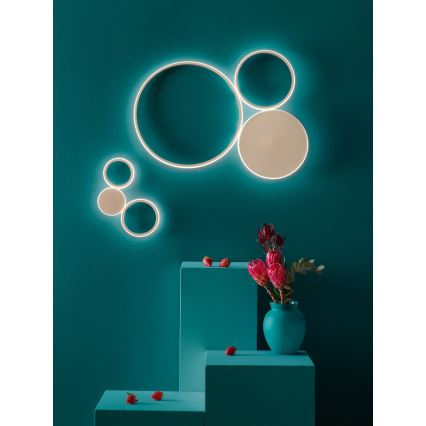 Ondaluce - POIS LED/20W/230V vägglampa i guld