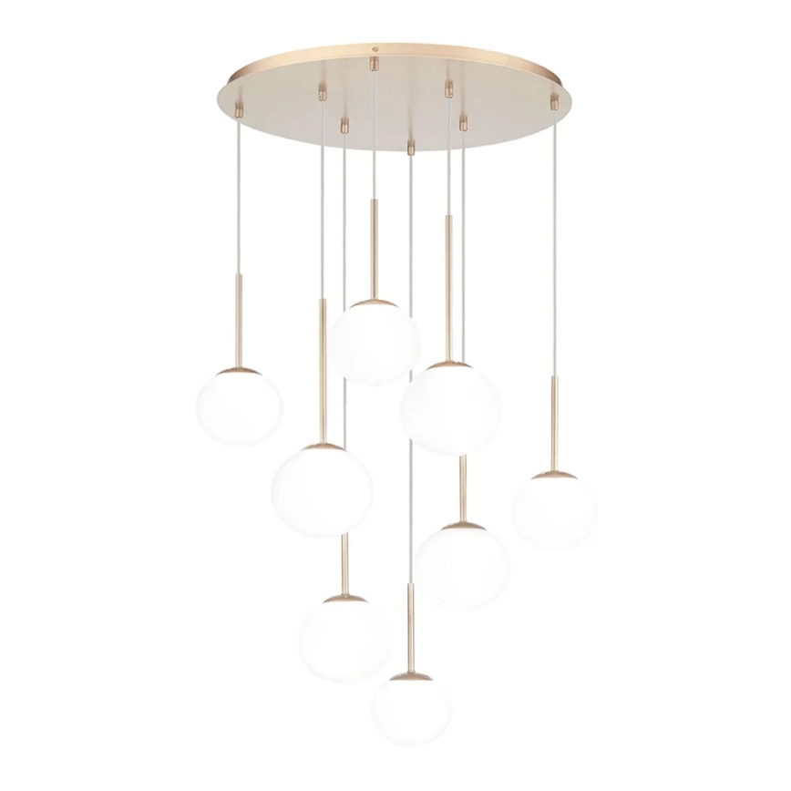 Ondaluce - Reservlampskärm universell JEWEL Ø 17 cm vit