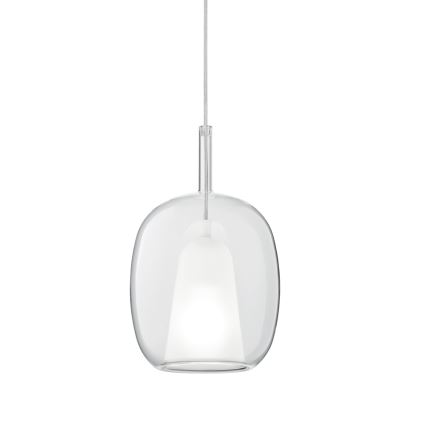 Ondaluce - Takpendel THELMA 1xE27/15W/230V Ø 19,5 cm guld/klar