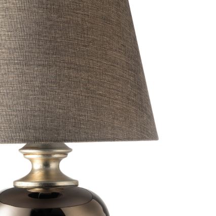 ONLI - Bordslampa AMADEUS 1xE27/15W/230V grå