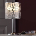 ONLI - Bordslampa BRUCE 1xE27/15W/230V 40 cm matt krom