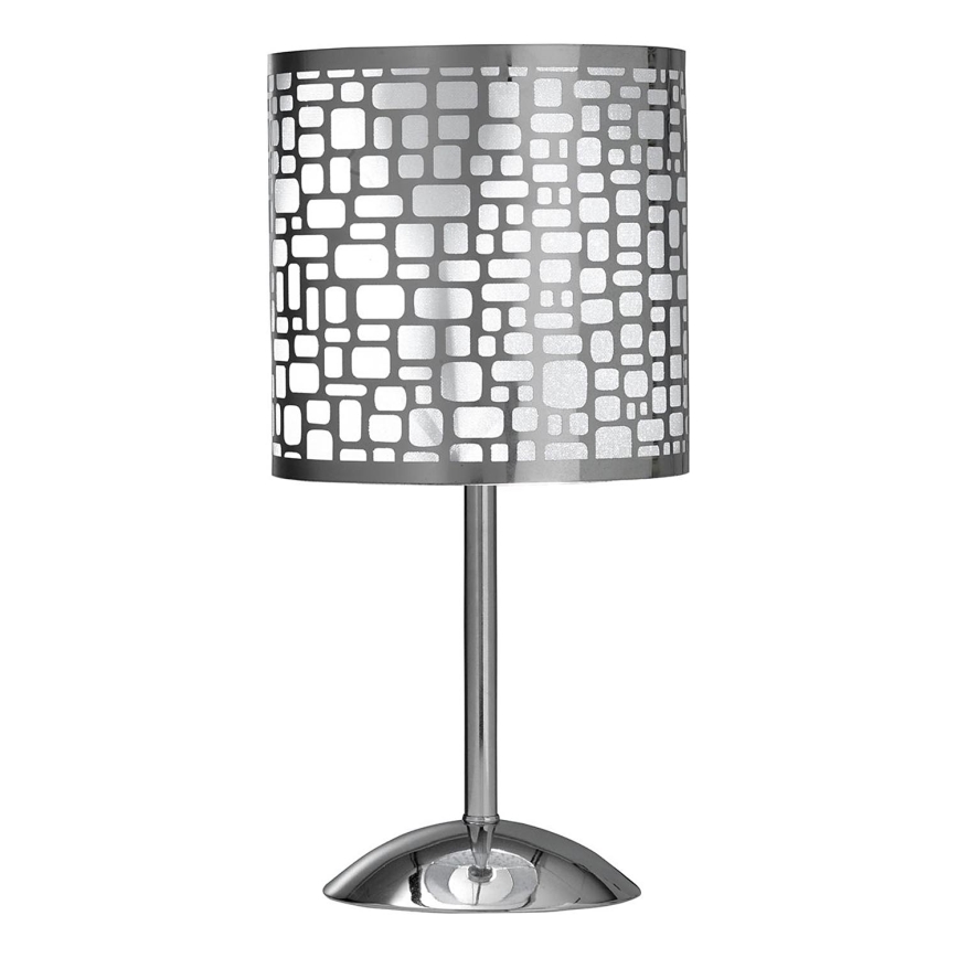 ONLI - Bordslampa BRUCE 1xE27/15W/230V 40 cm matt krom