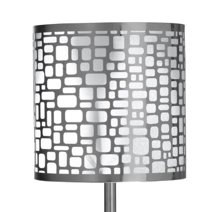 ONLI - Bordslampa BRUCE 1xE27/15W/230V 40 cm matt krom