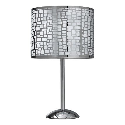 ONLI - Bordslampa BRUCE 1xE27/15W/230V 52 cm matt krom