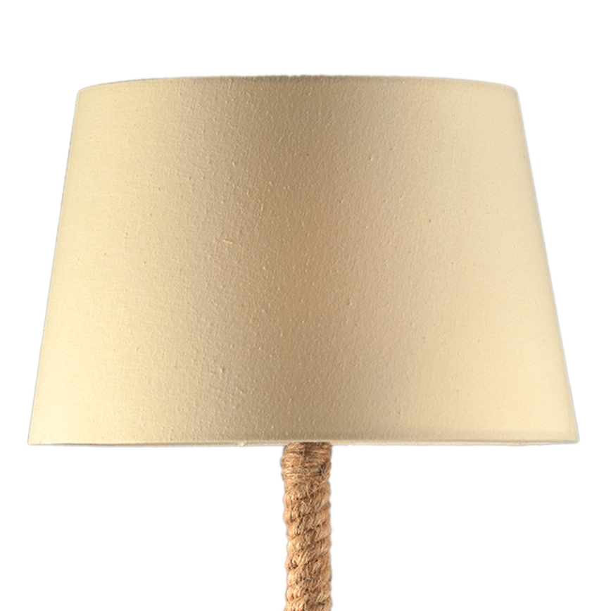ONLI - Bordslampa CORDA 1xE27/22W/230V 50 cm beige