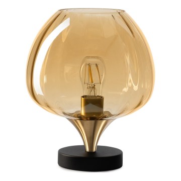 ONLI - Bordslampa ELIDE 1xE27/15W/230V svart/koppar