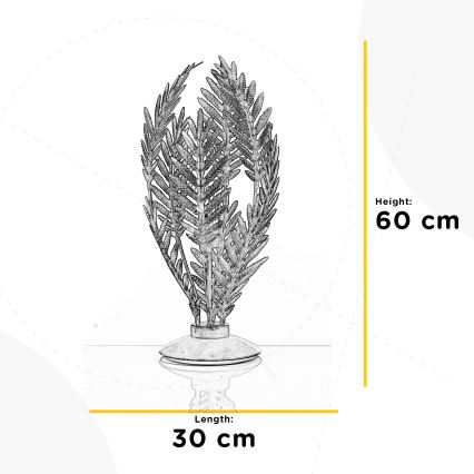 ONLI - Bordslampa FELCE 1xE27/22W/230V 60 cm grädde